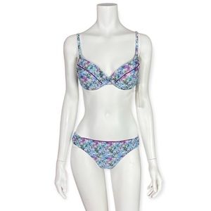 Sunsets Floral 2-Piece Bikini